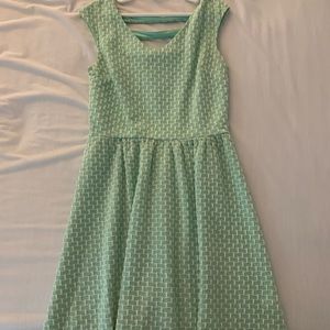 Sea Green casual summer dress